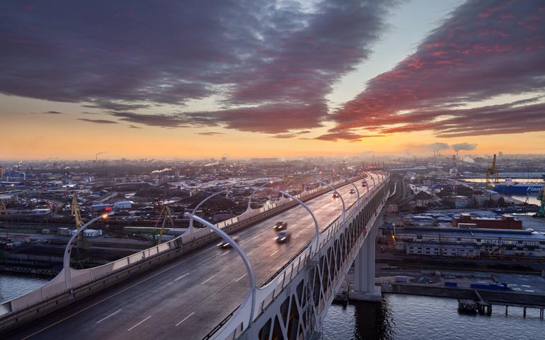 ST. PETERSBURG, WESTERN HIGH SPEED DIAMETER 5