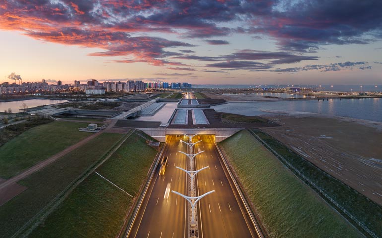 ST. PETERSBURG, YÜKSEK HIZLI BATI ÇEVREYOLU 7